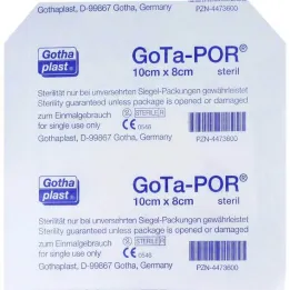 Gota-Por haavakrohv steriilne 80x100 mm, 1 tk