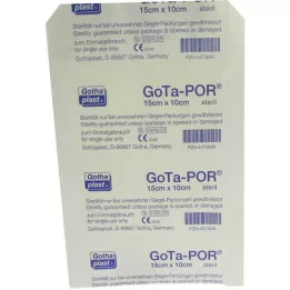 GOTA-POR Haavakrohv steriilne 100x150 mm, 1 tk