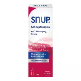 SNUP Külmasprei 0,1% ninasprei, 15 ml