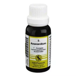 ANACARDIUM F kompleks nr 5 lahjendus, 20 ml