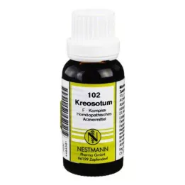 KREOSOTUM F kompleks nr 102 lahjendus, 20 ml