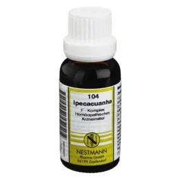 IPECACUANHA F kompleks nr 104 lahjendus, 20 ml