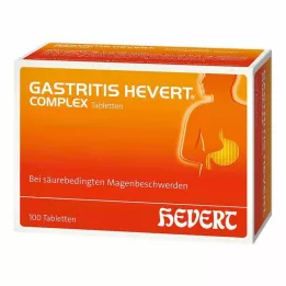 GASTRITIS HEVERT Komplekssed tabletid, 100 tk