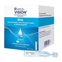 HYLO-VISION siinus ühe ninapipetid, 60x0,4 ml