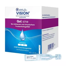 HYLO-VISION Üheannuselised geelipipetid, 60X0,35 ml