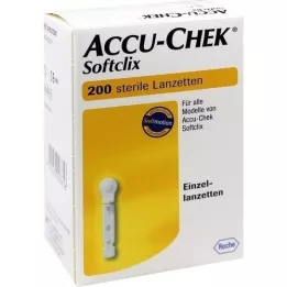ACCU-CHEK SoftClix Lanzetten, 200 tk