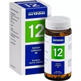 BIOCHEMIE Orthim 12 Calcium sulfuricum D 6 tabletti, 400 tk
