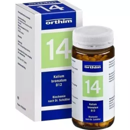 BIOCHEMIE Orthim 14 kaalium Bromatum D 12 tabletid, 400 tk