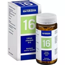 BIOCHEMIE Orthim 16 liitiumkloratum d 12 labis., 400 tk