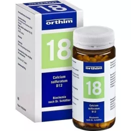BIOCHEMIE Orthim 18 Calcium sulfuratum D 12 tabletti, 400 tk