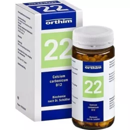 BIOCHEMIE Orthim 22 kaltsium Carbonicum D 12 Table., 400 tk