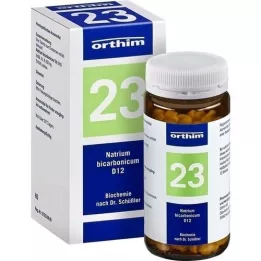 BIOCHEMIE Orthim 23 Natrium Bicarbonicum D 12 Tab., 400 tk