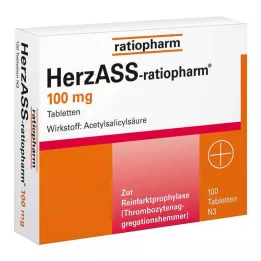 HERZASS-ratiopharm 100 mg tabletid, 100 tk