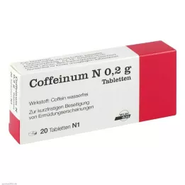 COFFEINUM N 0,2 g tabletid, 20 tk