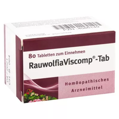 RAUWOLFIAVISCOMP TAB Tabletid, 80 tk