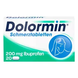DOLORMIN Õhukese polümeerikattega tabletid, 20 tk