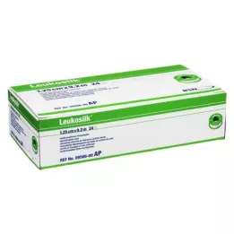 LEUKOSILK 1,25 cmx9,2 m, 24 tk