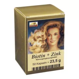 BIOTIN PLUS tsingi juuste kapslid, 50 tk
