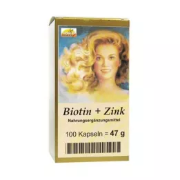 BIOTIN PLUS tsingi juuste kapslid, 100 tk