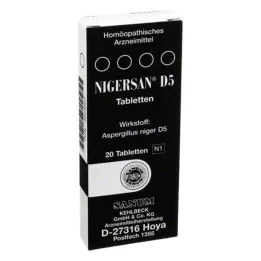 NIGERSAN D 5 tabletid, 20 tk