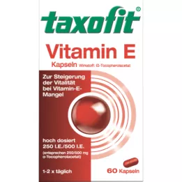 TAXOFIT E -vitamiini pehmed kapslid, 60 tk
