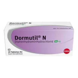 DORMUTIL N Tabletid, 20 tk