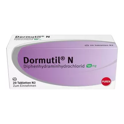 DORMUTIL N Tabletid, 20 tk