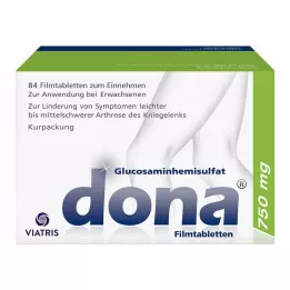 DONA 750 mg õhukese polümeerikattega tabletid, 84 tk