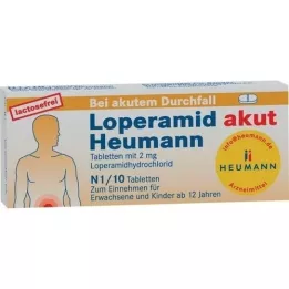 LOPERAMID ägedad Heumanni tabletid, 10 tk