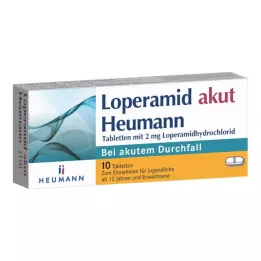 LOPERAMID ägeda Heumanni tabletid, 10 tk