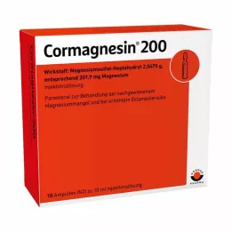 CORMAGNESIN 200 ampulli, 10x10 ml