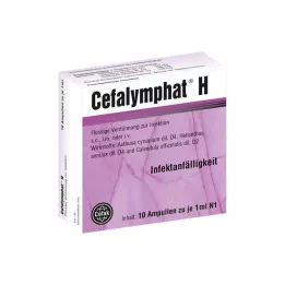 CEFALYMPHAT H-ampullid, 10X1 ml