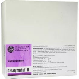 CEFALYMPHAT H ampullid, 100x1 ml