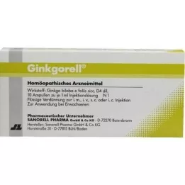 GINKGORELL ampullid, 10x1 ml