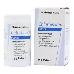 CHLORHEXIDIN Pulber, 15 g