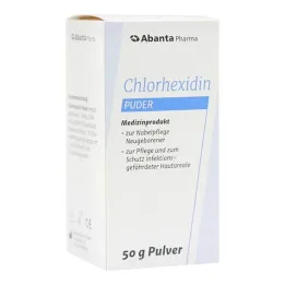 CHLORHEXIDIN Pulber, 50 g