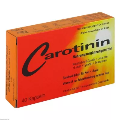 CAROTININ kapslid, 40 tk CAROTININ kapslid, 40 tk