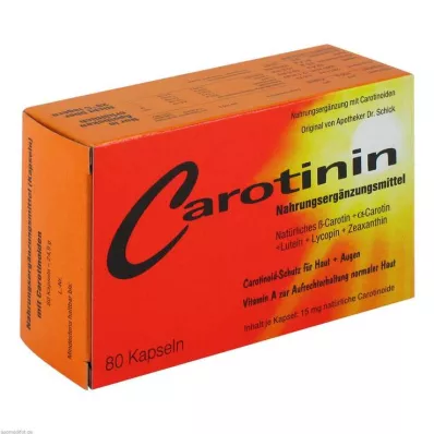 CAROTININ kapslid, 80 tk CAROTININ kapslid, 80 tk