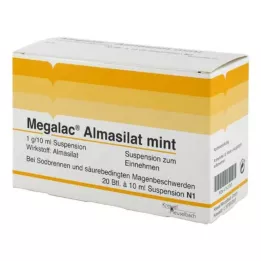 MEGALAC Almasilat piparmündi suspensioon, 20X10 ml