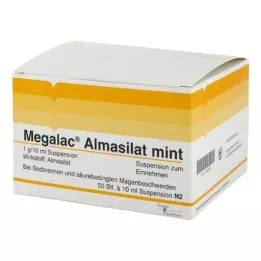 MEGALAC Almasilat piparmündi suspensioon, 50X10 ml