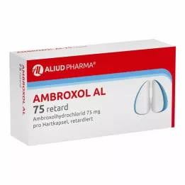 AMBROXOL AL 75 retard toimeainet prolongeeritult vabastavat kapslit, 50 tk