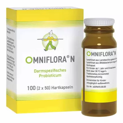 OMNIFLORA N kõvakapslid, 100 tk OMNIFLORA N kõvakapslid, 100 tk