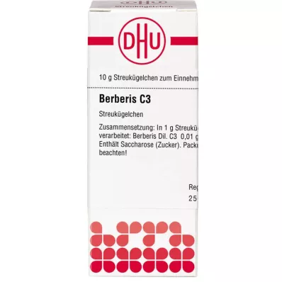 BERBERIS C 3 Globuli, 10 g
