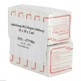 LOPHAKOMP B 12 Depoo 1000 μg süstelahus, 100X2 ml