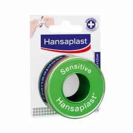 HANSAPLAST Kinnitusplaaster Sensitive 2,5 cm x 5 m, 1 tk