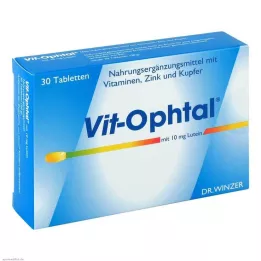VIT OPHTAL 10 mg luteiini tablettidega, 30 tk