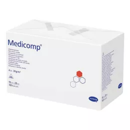 MEDICOMP Lausriie mittesteriilne 10x20 cm 4-kihiline, 100 tk