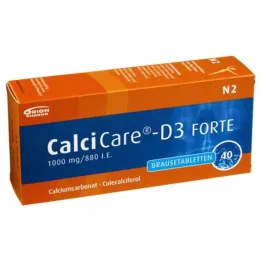 CALCICARE D3 forte kihisevad tabletid, 40 tk