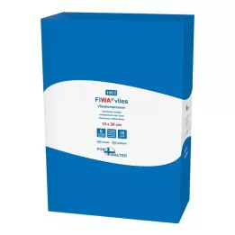 VLIESKOMPRESSEN 10x20 cm mittesteriilne 6-kihiline, 100 tk
