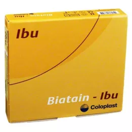 BIATAIN Ibu vahtplaaster 10x10 cm mittenakkuv, 5 tk